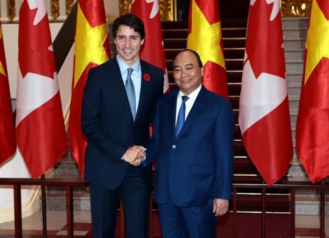 Việt Nam - Canada nhất trí xác lập quan hệ đối tác toàn diện