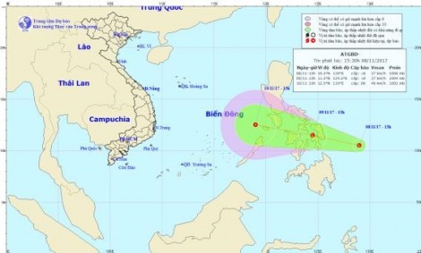 Biển Đông xuất hiện áp thấp nhiệt đới sau bão Damrey