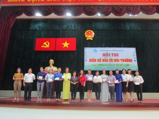 Hội LHPN Q.Tân Phú đẩy mạnh tuyên truyền bảo vệ môi trường