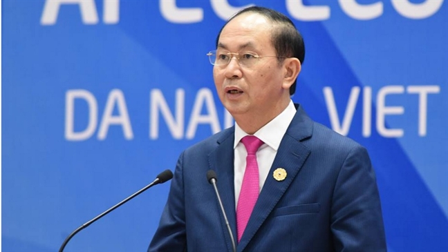 Chu tich nuoc Tran Dai Quang: 'APEC ket thuc tot dep'