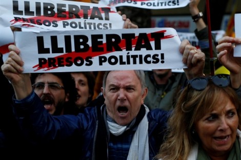 Tây Ban Nha: 750 nghìn người xuống đường đòi thả các nhà lãnh đạo ly khai