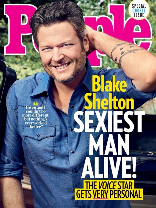 Blake Shelton - Người đàn ông quyến rũ nhất hành tinh năm 2017