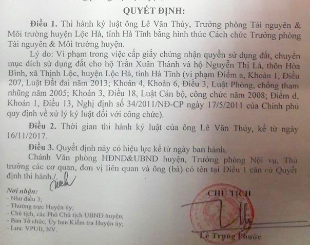 Truong phong Tai Nguyen – Moi truong lua nguoi dan de mua 'dat vang' voi gia beo