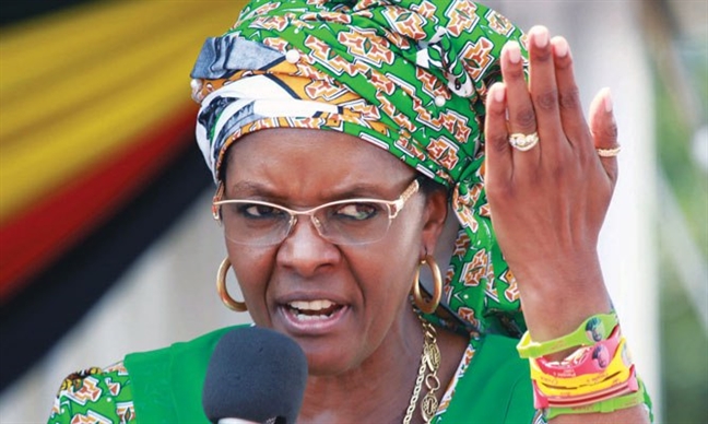 Grace Mugabe – nguoi phu nu dung sau su sup do cua Tong thong Zimbabwe