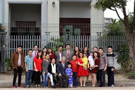 Ngày 20/11: Tết đoàn viên của đại gia đình 3 thế hệ với 12 người làm nghề giáo