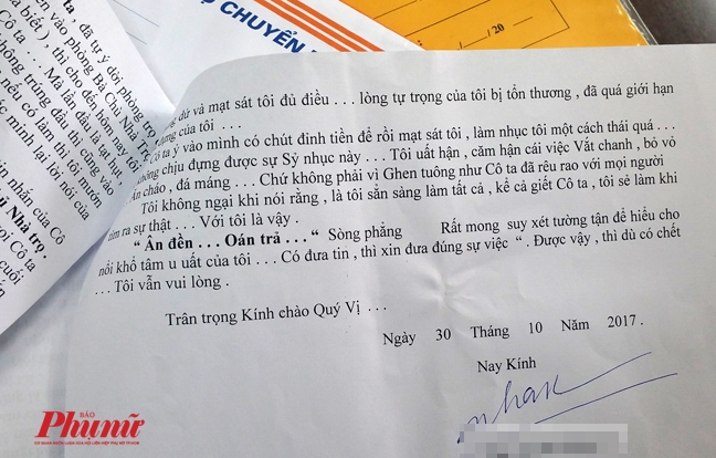 Sau khi tat axit vi ghen, cu ong viet 'tam thu' doa giet nguoi tinh