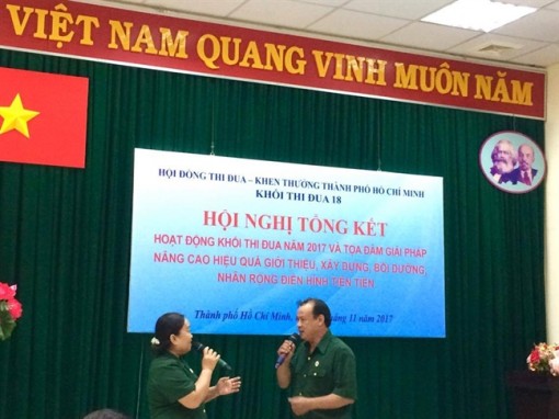 Tổng kết hoạt động Khối thi đua 18