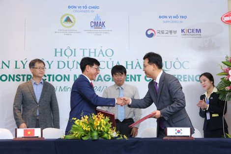 Tập đoàn Hoàng Quân ký kết hợp tác với Hiệp Hội quản lý xây dựng Hàn Quốc