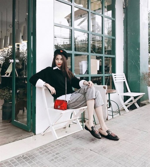 Diện áo len đẹp như street style của mỹ nhân Việt