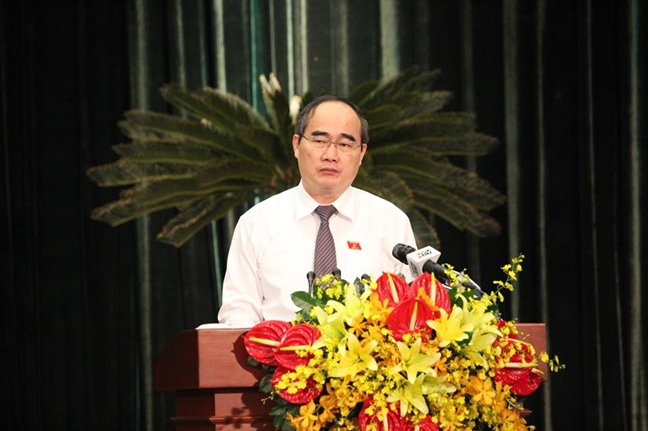 Bi thu Nguyen Thien Nhan: Giam sat van de den bu o Thu Thiem, Khu cong nghe cao