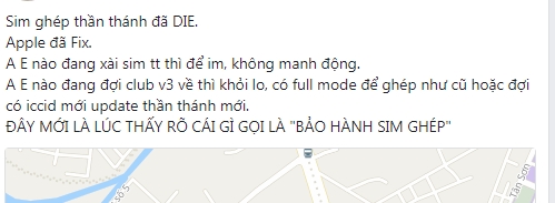 SIM ghep moi mua gia hon 200.000 dong, xai nua thang bat ngo bi Apple khoa