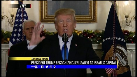 Mỹ chính thức công nhận Jerusalem là thủ đô của Israel