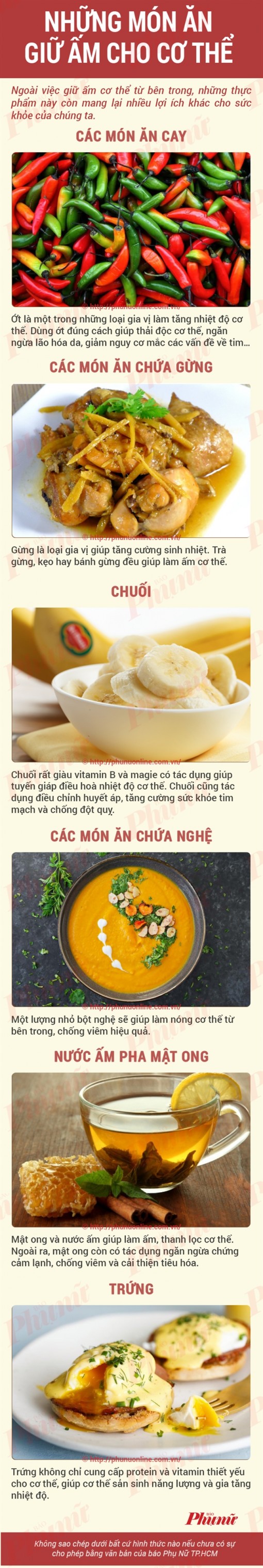 Các món ăn ấm bụng cho ngày lạnh