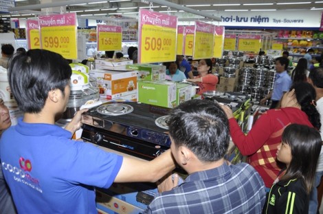 Siêu thị Co.opmart Nam Định sắp khai trương và giảm giá mạnh