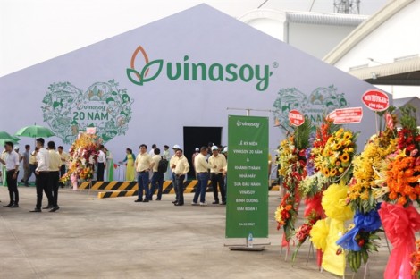 Vinasoy chính thức khánh thành nhà máy thứ ba tại Bình Dương