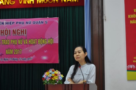 Quận 5: Năm 2017, trên 1 tỷ đồng hỗ trợ phụ nữ, học sinh nghèo