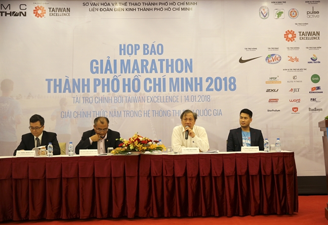 Hon 8.000 nguoi se tham du giai marathon TP.HCM 2018