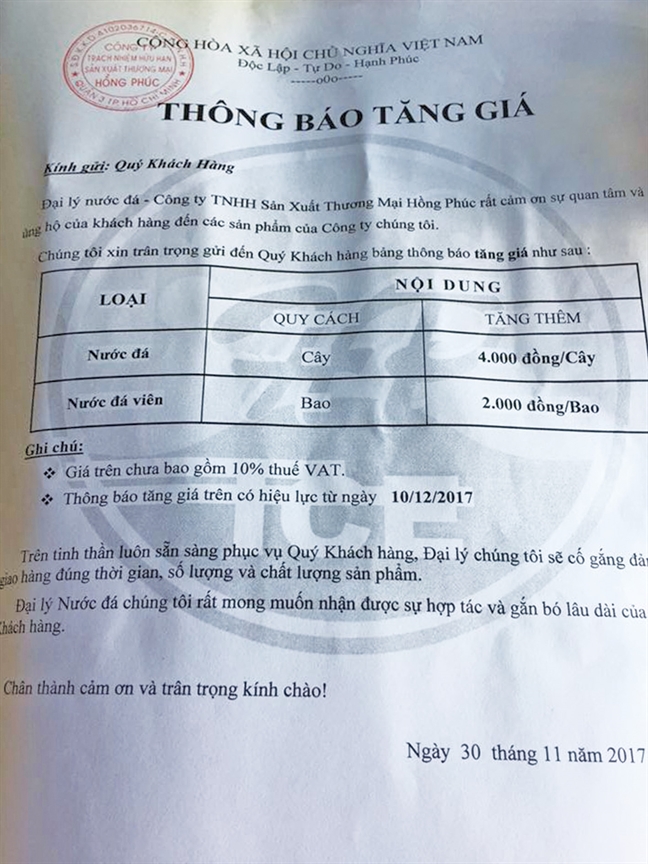 Gia hang hoa len theo gia xang, dien