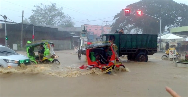 Bao Tembin can quet, de lai canh tuong hoang tan o Philippines