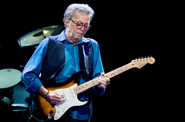 Danh ca Eric Clapton bi ton thuong day than kinh, co kha nang bi diec