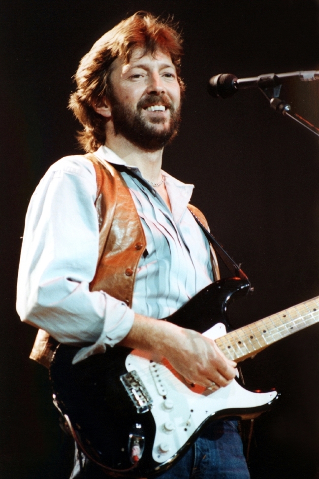 Danh ca Eric Clapton bi ton thuong day than kinh, co kha nang bi diec