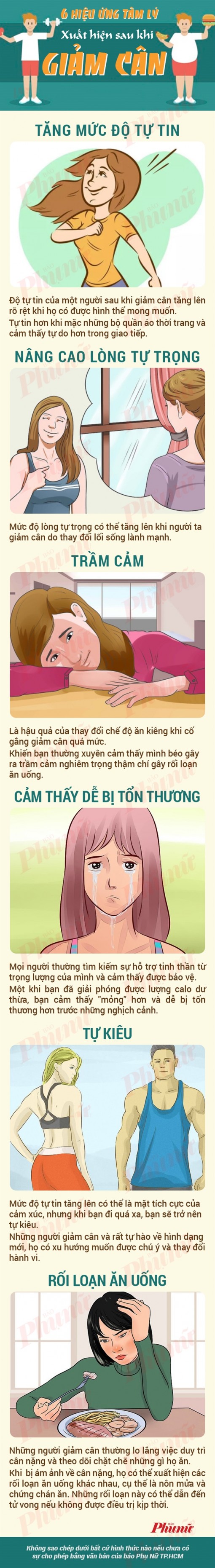 6 hiệu ứng tâm lý xuất hiện sau khi giảm cân