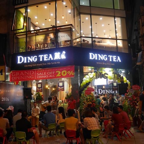 Tra sua DingTea bi phat hien su dung nguyen lieu khong ro nguon goc