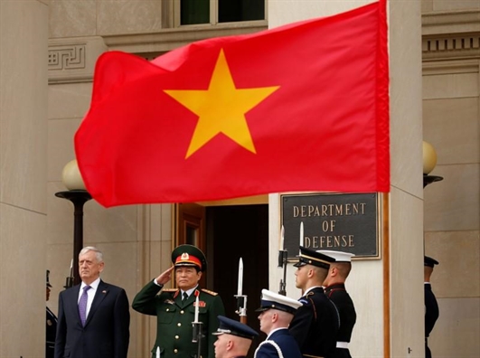 Chuyen tham Viet Nam cua Bo truong Mattis va su thay doi trong quan he My-Viet
