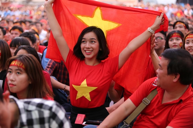 Co dong vien Viet Nam vo oa voi chien thang dep hon ca ky tich cua U23 Viet Nam truoc U23 Qatar