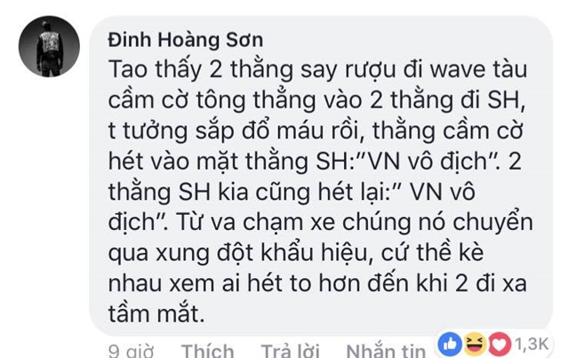 Cuoi nghieng nga voi su hai huoc cua cu dan mang sau chien thang lich su cua U23 Viet Nam