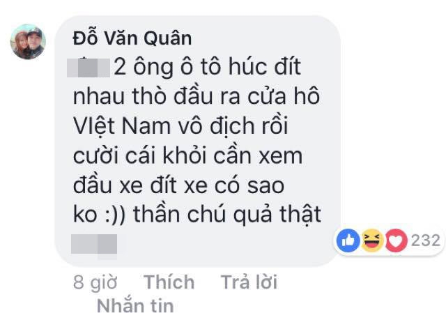 Cuoi nghieng nga voi su hai huoc cua cu dan mang sau chien thang lich su cua U23 Viet Nam