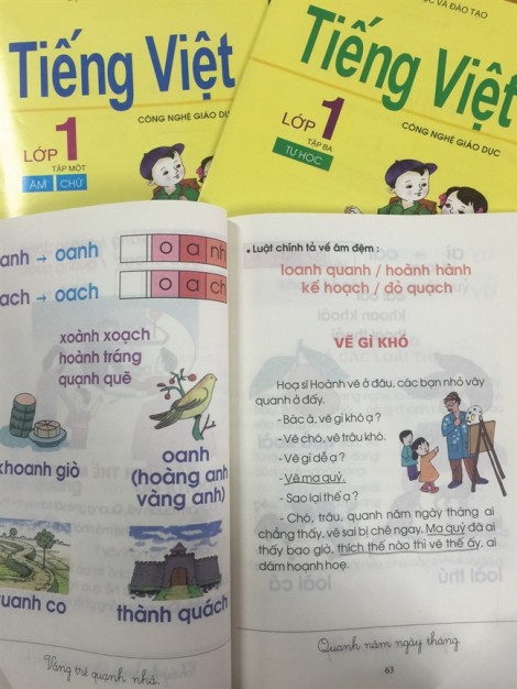 Nặng nề, khó hiểu như… sách giáo khoa Công nghệ giáo dục