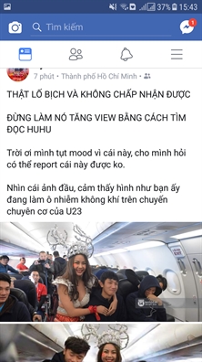Cong dong mang ‘nem da’ man chao don phan cam doi tuyen U23 cua Vietjet Air