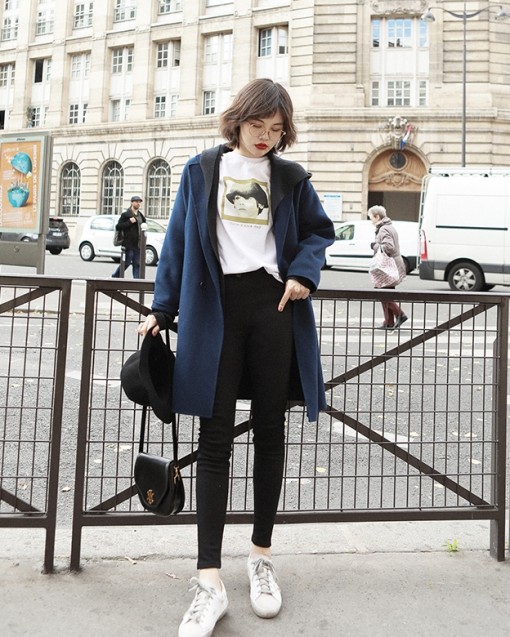 Cách kết hợp áo khoác dạ chất như fashionista