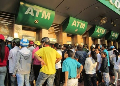 Ngân hàng đảm bảo ATM không bị 'nghẽn' dịp Tết