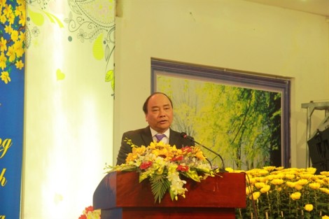 Thủ tướng Nguyễn Xuân Phúc chúc tết công nhân lao động ở Đắk Lắk