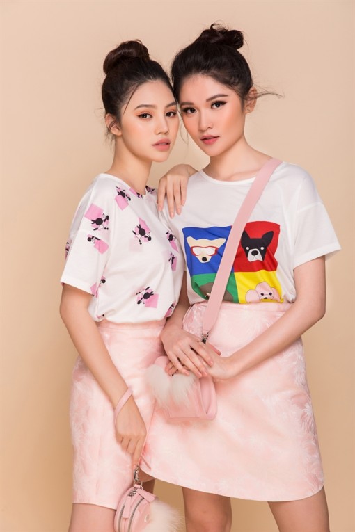 Jolie Nguyễn và á hậu Thùy Dung đốn tim với set đồ tết trẻ trung