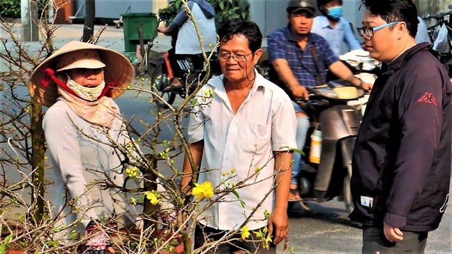 Di cho noi mua hoa tet o Sai Gon