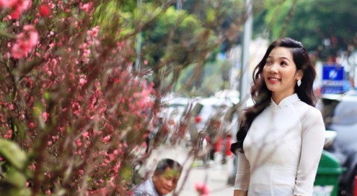 Muôn sắc áo dài 'cô Ba' trên phố xuân Sài Gòn
