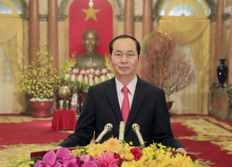 Thư chúc tết Nguyên đán Mậu Tuất 2018 của Chủ tịch nước Trần Đại Quang