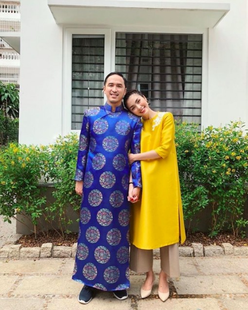 Sao Việt rực rỡ váy áo truyền thống, hiện đại ngày đầu năm mới