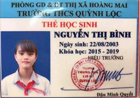 Tìm thấy nữ sinh mất tích khi đi chơi tết