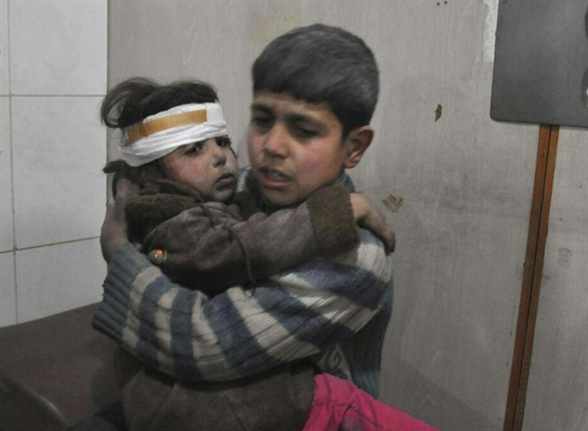 Syria: Khung hoang nhan dao vi tinh hinh khoc liet