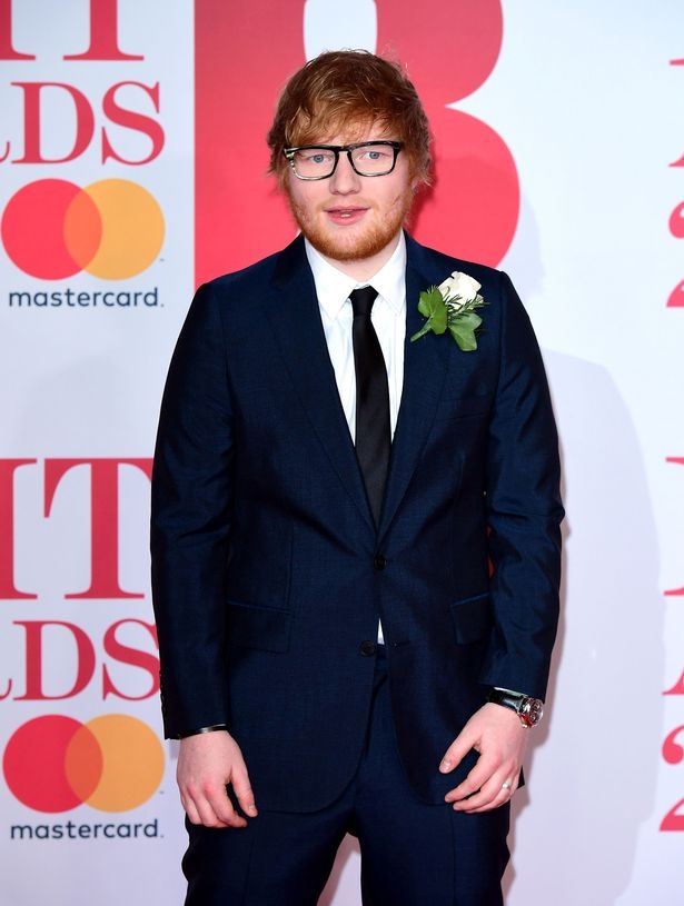 Ed Sheeran gianh giai Nghe si thanh cong toan cau tai ‘Brits awards 2018’