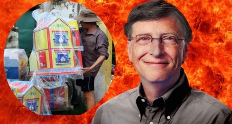 Bill Gates có đốt vàng mã?