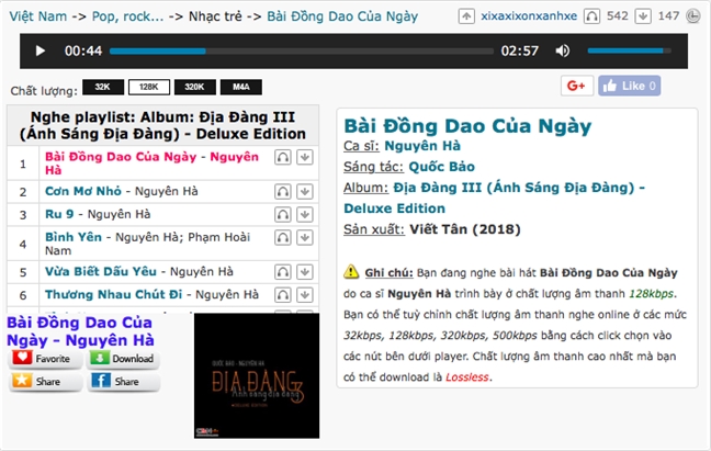Nhac si Quoc Bao kien don vi 'cuop' ban quyen album 'Dia dang III'