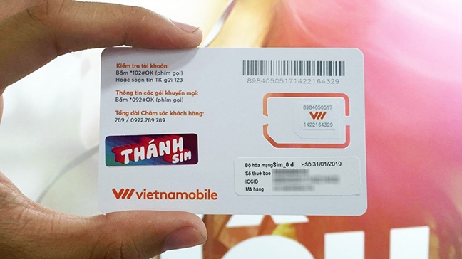 'Thanh SIM' cua Vietnamobile bi ‘tuyt coi'