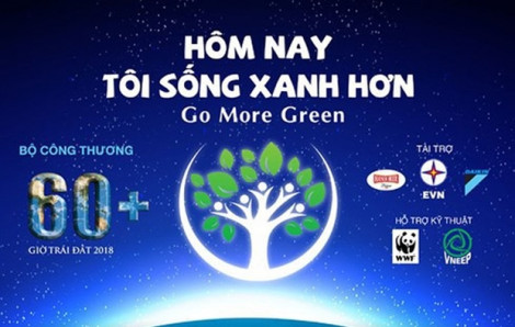 TP.HCM hưởng ứng Giờ Trái đất năm 2018