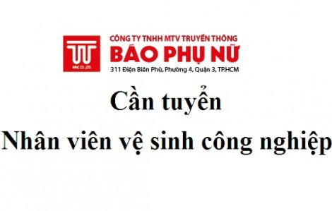 Công ty TNHH MTV Truyền thông báo Phụ Nữ cần tuyển