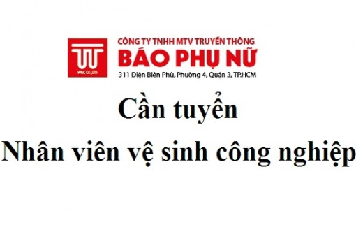 Công ty TNHH MTV Truyền thông báo Phụ Nữ cần tuyển